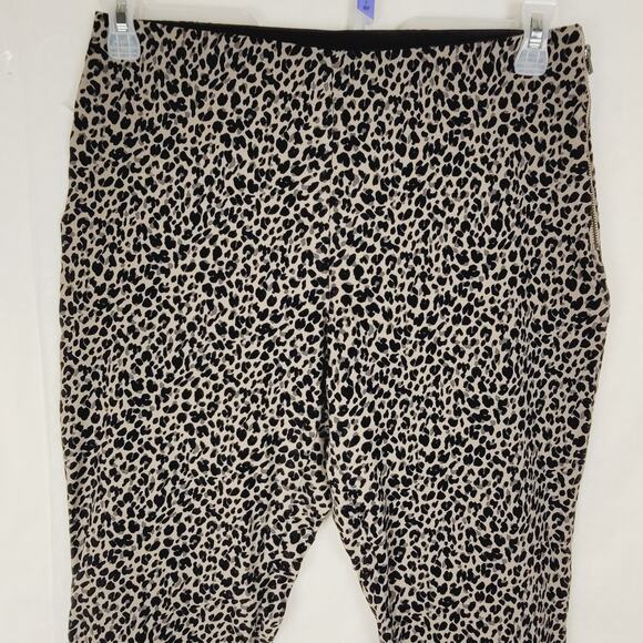 A New Day Cheetah print slim fit pants Size 10 Maximal Retro Animal Print - Picture 4 of 8